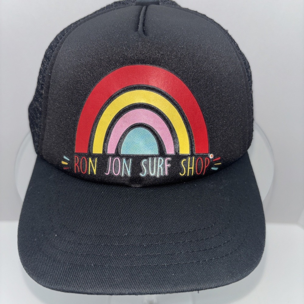 Ron Jon Surf‎ Shop Trucker Hat  Snap Back Multi Color Rainbow